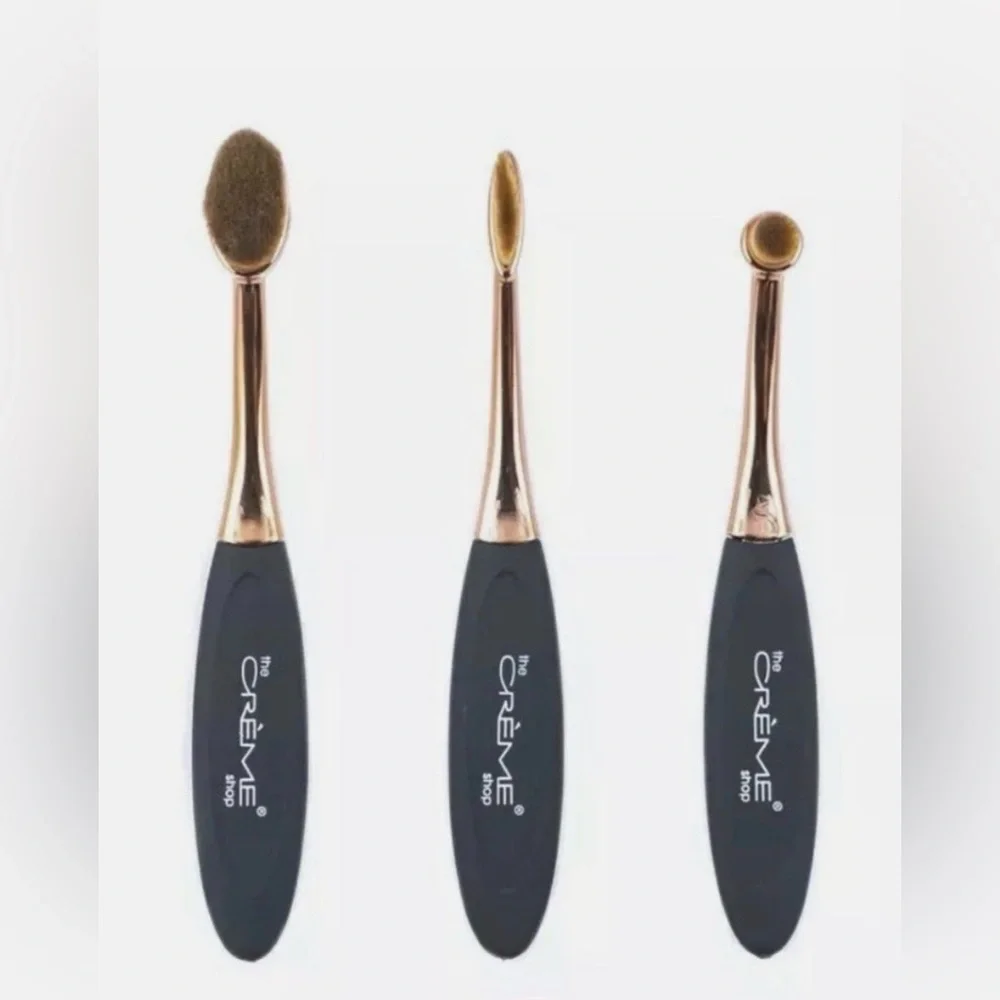 🍒 The Crème Shop OMG Trio Makeup Brush Set